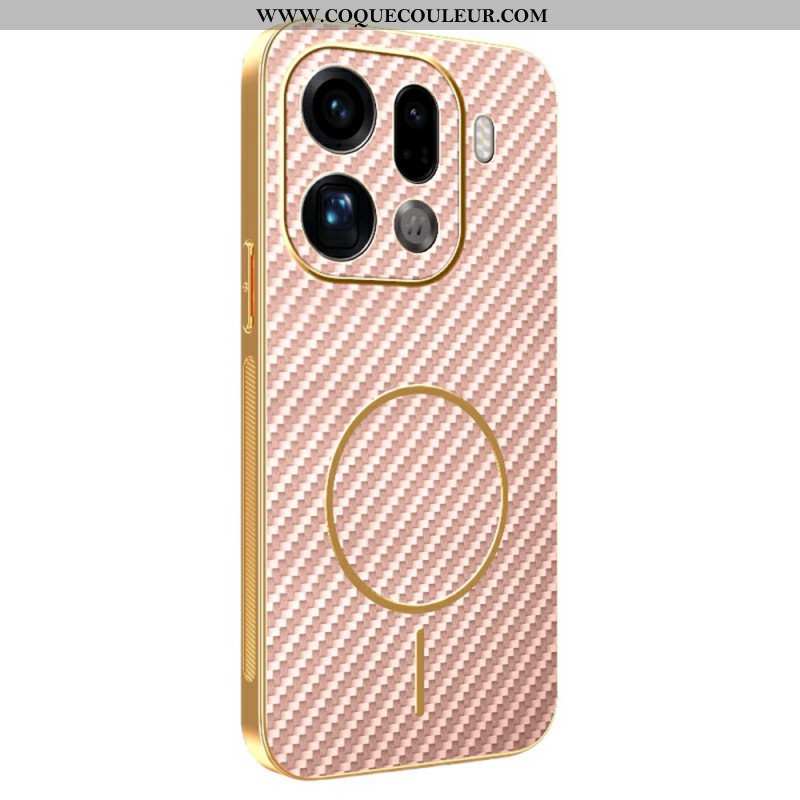 Coque Oppo Find X9 Pro 5G Texture Fibre de Carbone