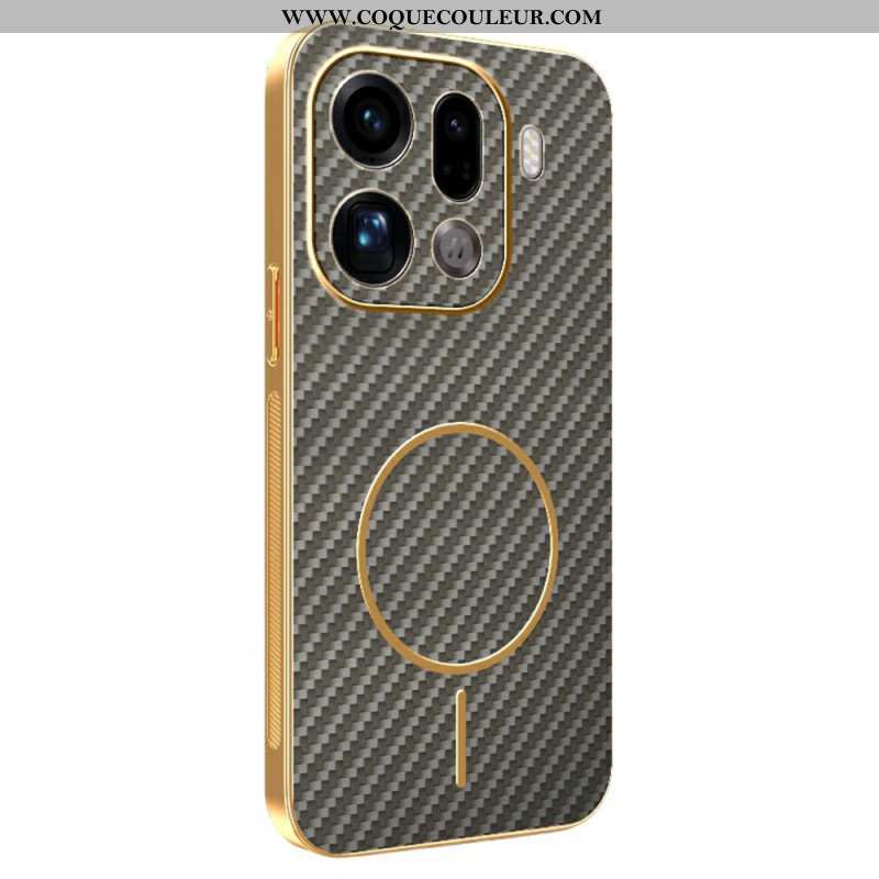 Coque Oppo Find X9 Pro 5G Texture Fibre de Carbone