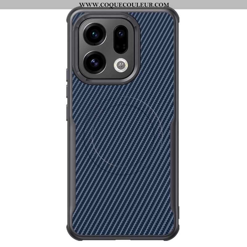 Coque Oppo Find X9 Pro 5G MagSafe Fibre Carbone