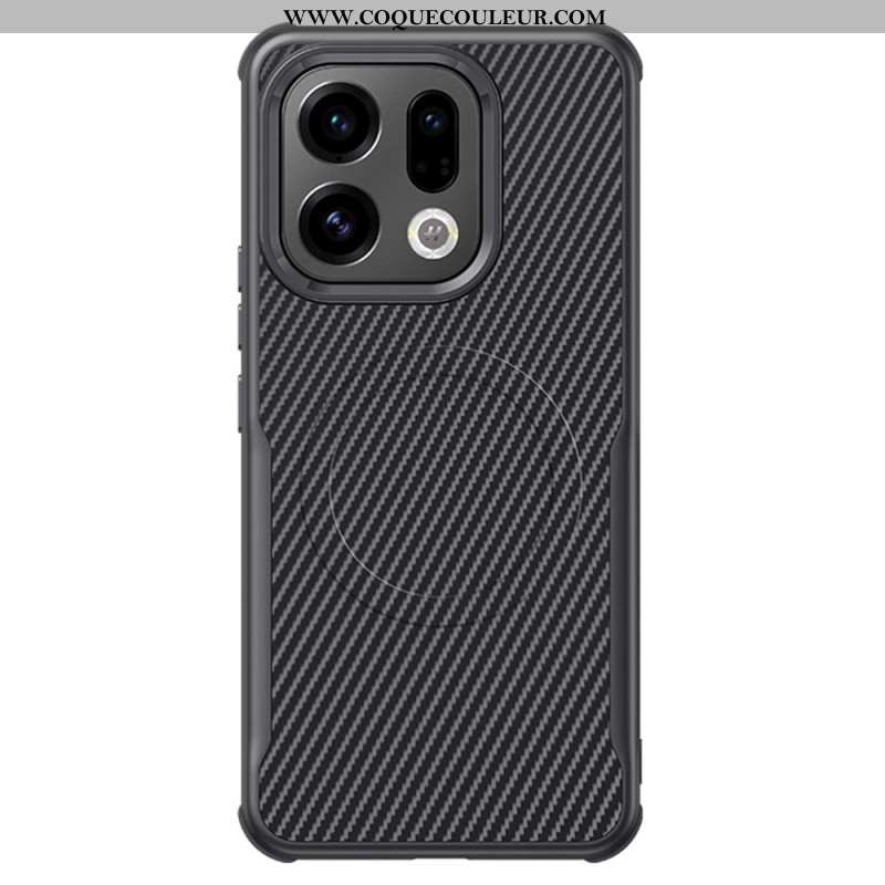 Coque Oppo Find X9 Pro 5G MagSafe Fibre Carbone