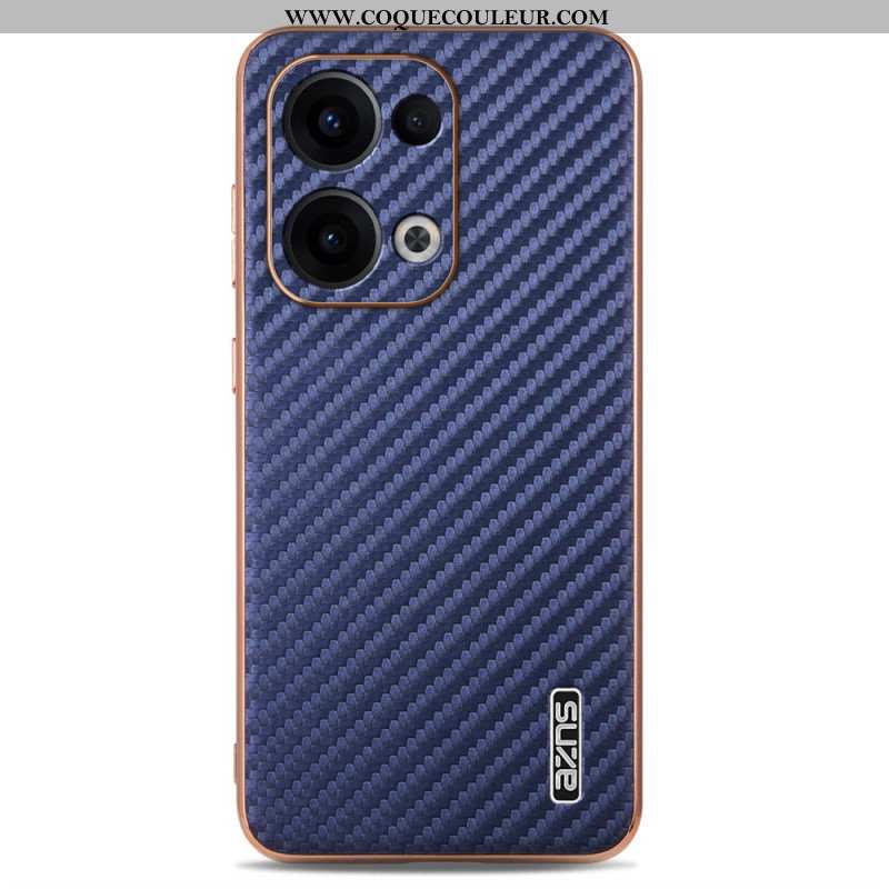 Coque Oppo Reno 13 5G Fibre Carbone Brossée AZNS
