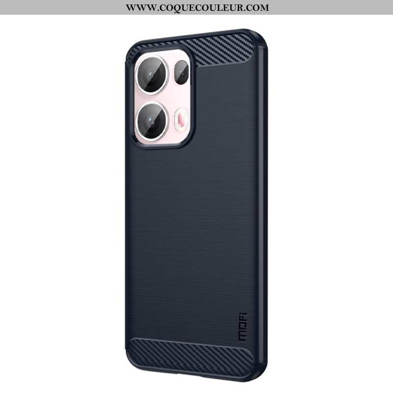 Coque Oppo Reno 13 Pro 5G Fibre Carbone Brossée