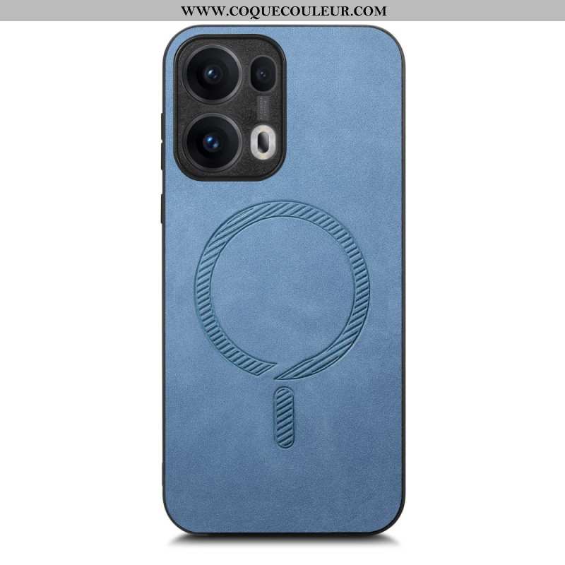 Coque Oppo Reno 13 Pro 5G Compatible MagSafe Effet Daim