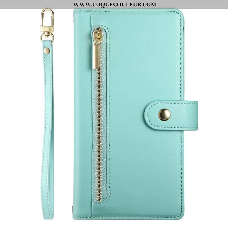 Housse Oppo Reno 13F 4G / 5G / FS 5G Portefeuille et Sangles