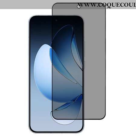 Protection en Verre trempé Anti-Espion pour Écran Oppo Reno 13F 4G / 5G / FS 5G