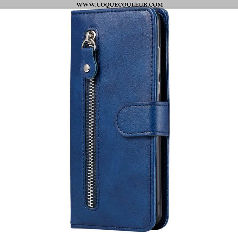 Housse Oppo Reno 13F 4G / 5G / FS 5G Pochette à Fermeture Éclair