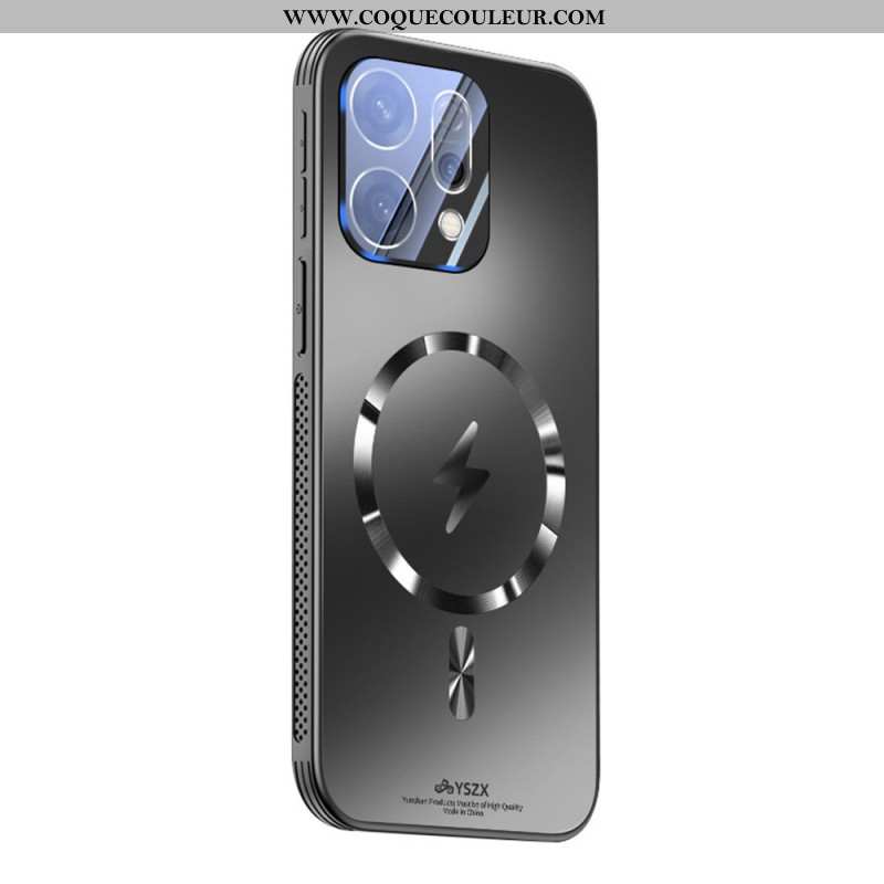 Coque Oppo Reno 14 5G Compatible MagSafe Effet Métal