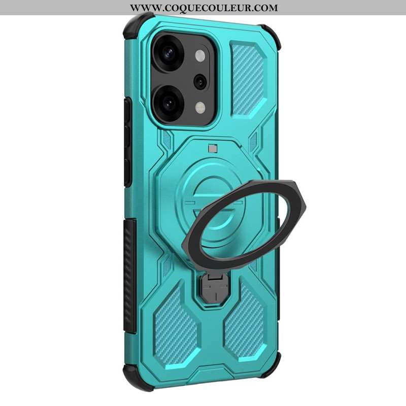 Coque Magnétique pour Oppo Reno 14 Pro 5G Magnétique Ultra Résistante avec Anneau-Support