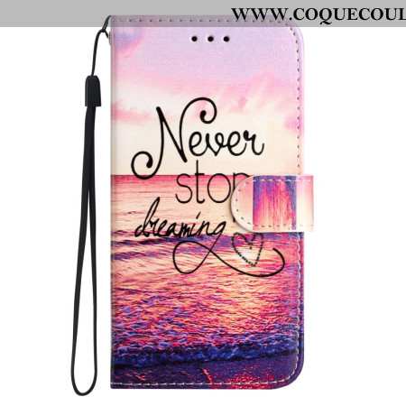 Housse Oppo Reno 14 Pro 5G Never Stop Dreaming