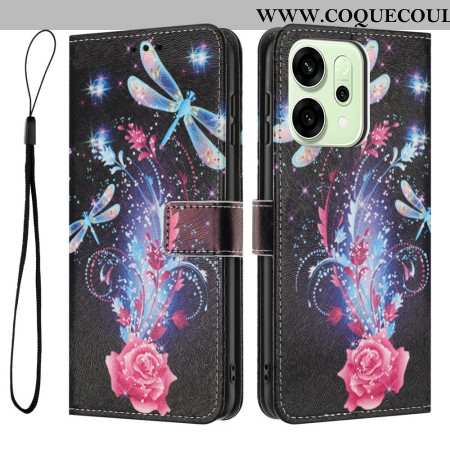 Housse Oppo Reno 14 Pro 5G Libellules