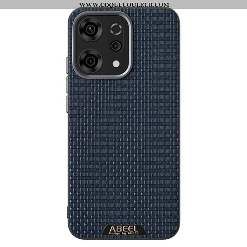 Coque Oppo Reno 14 Pro 5G compatible MagSafe Cuir ABEEL