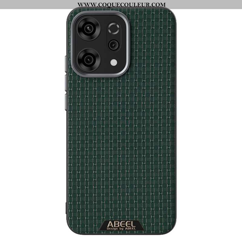 Coque Oppo Reno 14 Pro 5G compatible MagSafe Cuir ABEEL