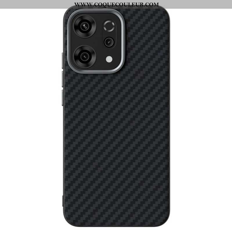 Coque Oppo Reno 14 Pro 5G Compatible MagSafe Fibre Carbone ABEEL