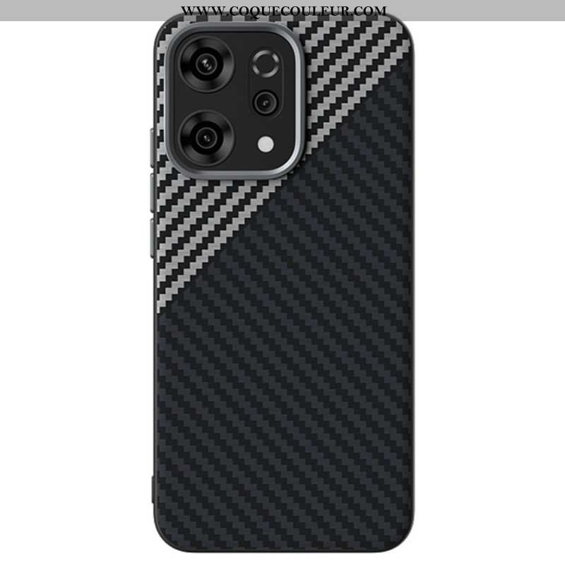Coque Oppo Reno 14 Pro 5G Compatible MagSafe Fibre Carbone ABEEL