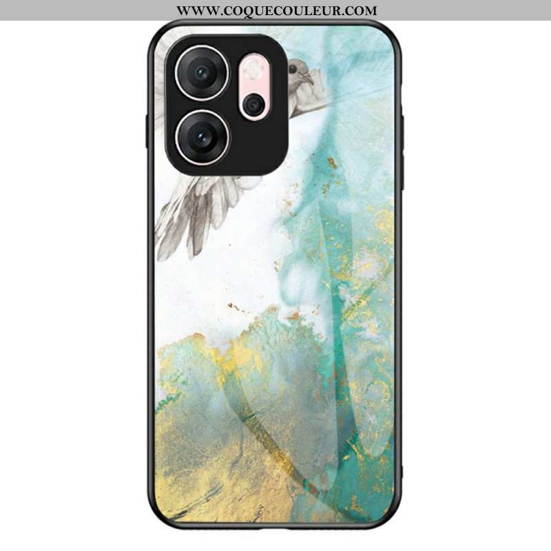 Coque Oppo Reno 14 F 5G Verre Trempé Marbre