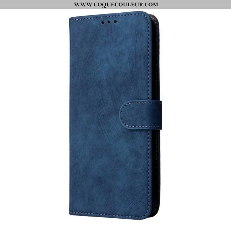 Housse Oppo Reno 14 F 5G Protection RFID Effet Daim à Lanière