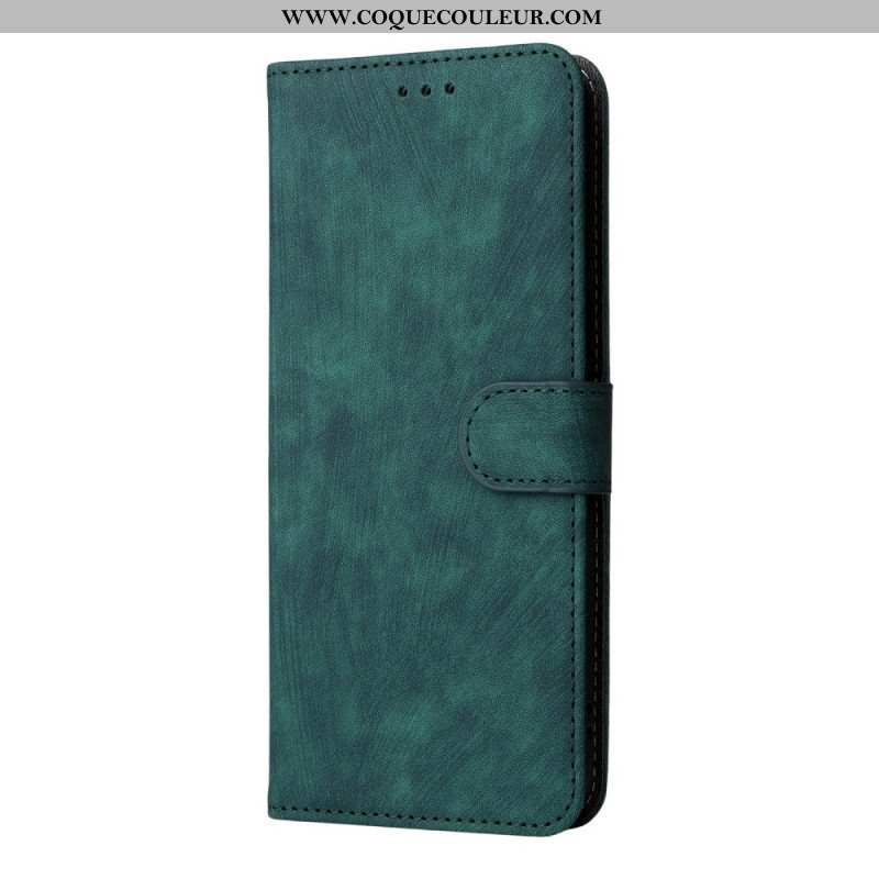 Housse Oppo Reno 14 F 5G Protection RFID Effet Daim à Lanière