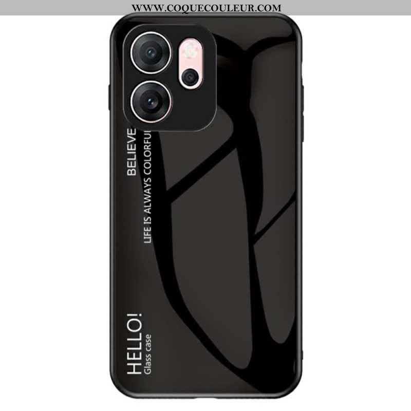 Coque Oppo Reno 14 F 5G Verre Trempé Hello