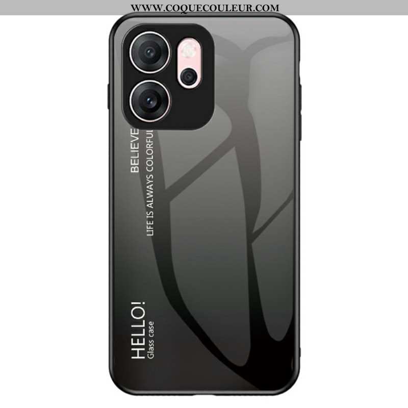 Coque Oppo Reno 14 F 5G Verre Trempé Hello