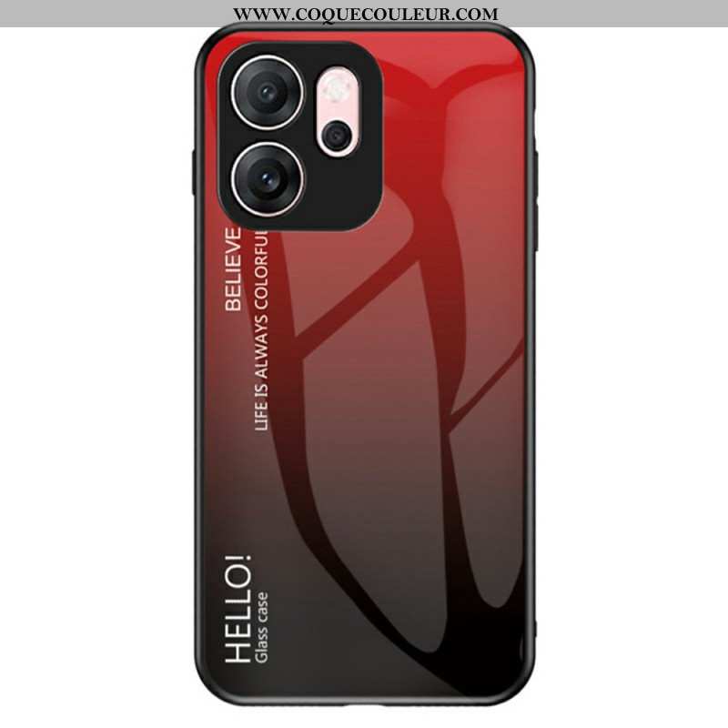 Coque Oppo Reno 14 F 5G Verre Trempé Hello