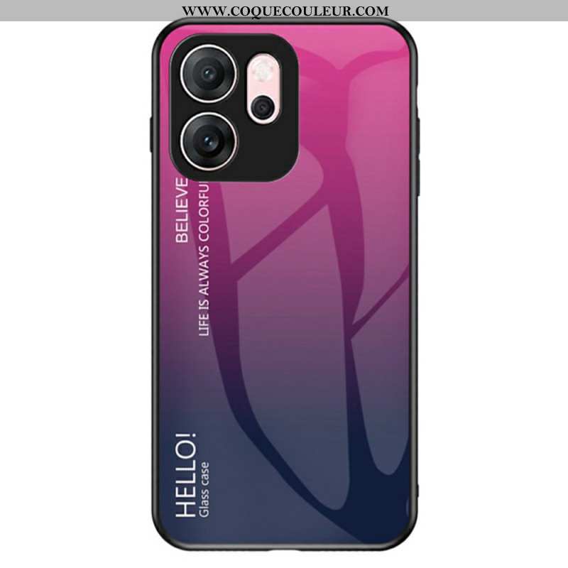 Coque Oppo Reno 14 F 5G Verre Trempé Hello