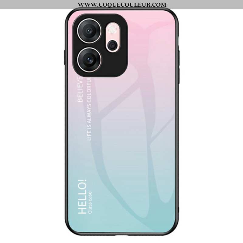 Coque Oppo Reno 14 F 5G Verre Trempé Hello
