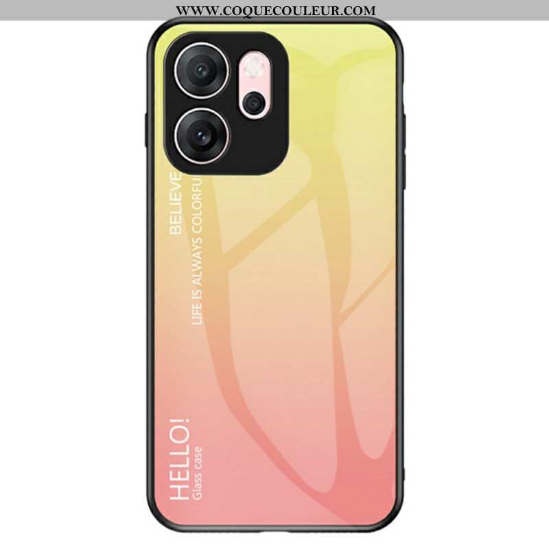 Coque Oppo Reno 14 F 5G Verre Trempé Hello