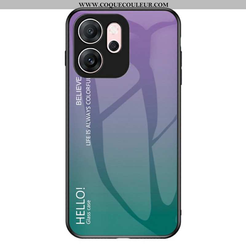 Coque Oppo Reno 14 F 5G Verre Trempé Hello