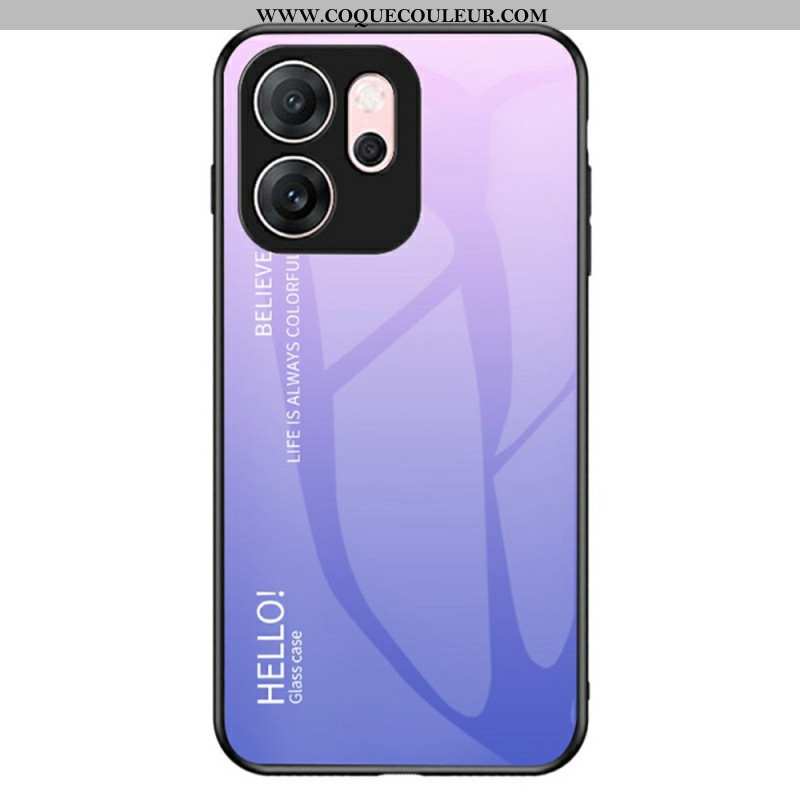 Coque Oppo Reno 14 F 5G Verre Trempé Hello