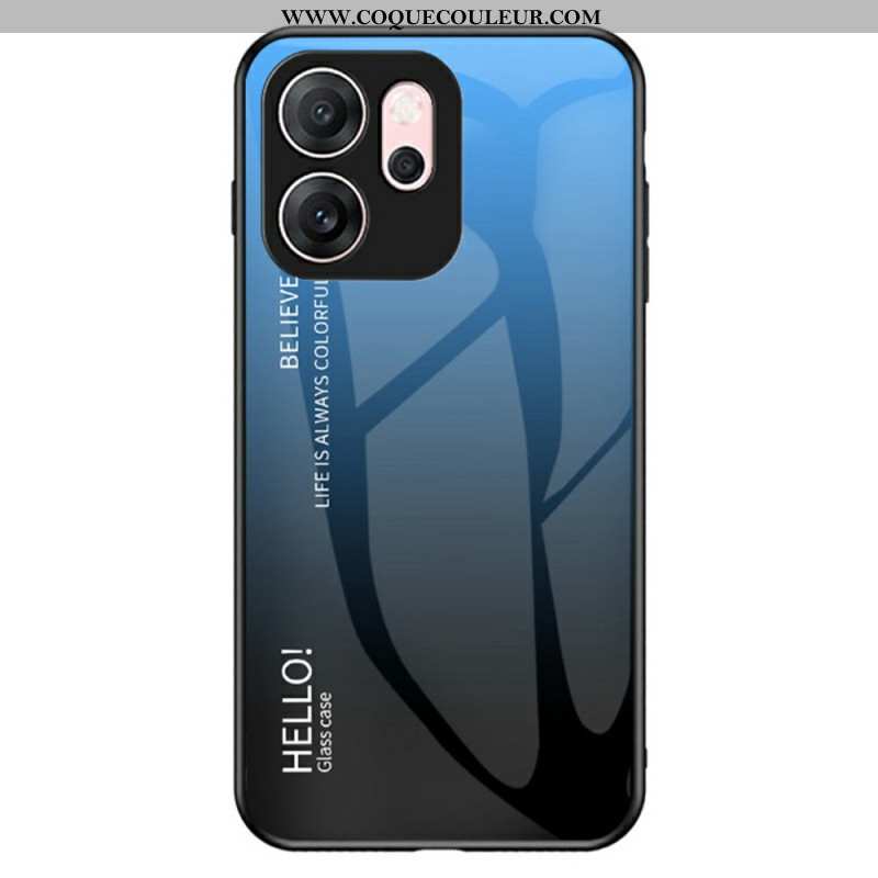 Coque Oppo Reno 14 F 5G Verre Trempé Hello