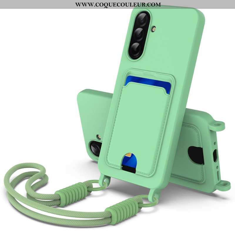 Coque à Cordon Samsung Galaxy A17 4G / 5G Porte-Carte