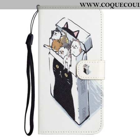 Housse Samsung Galaxy A17 4G / 5G Boîte de Chats