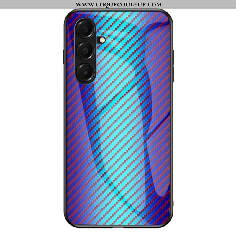 Coque Samsung Galaxy A17 4G / 5G Verre Trempé Fibre Carbone