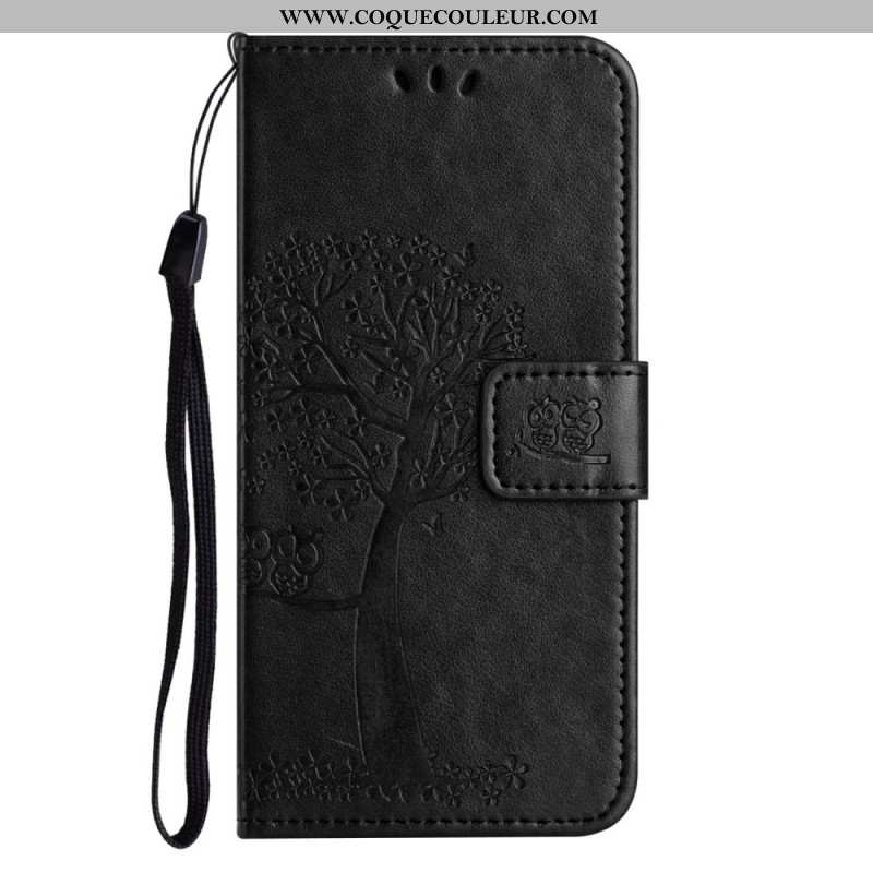 Housse Samsung Galaxy A17 4G / 5G / A26 5G Arbre et Hiboux