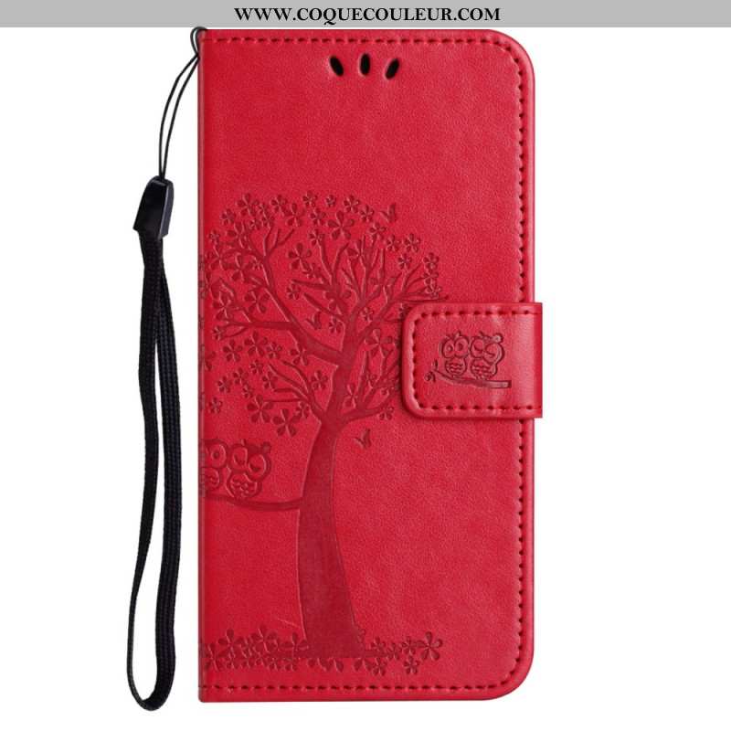 Housse Samsung Galaxy A17 4G / 5G / A26 5G Arbre et Hiboux