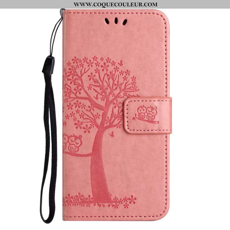 Housse Samsung Galaxy A17 4G / 5G / A26 5G Arbre et Hiboux