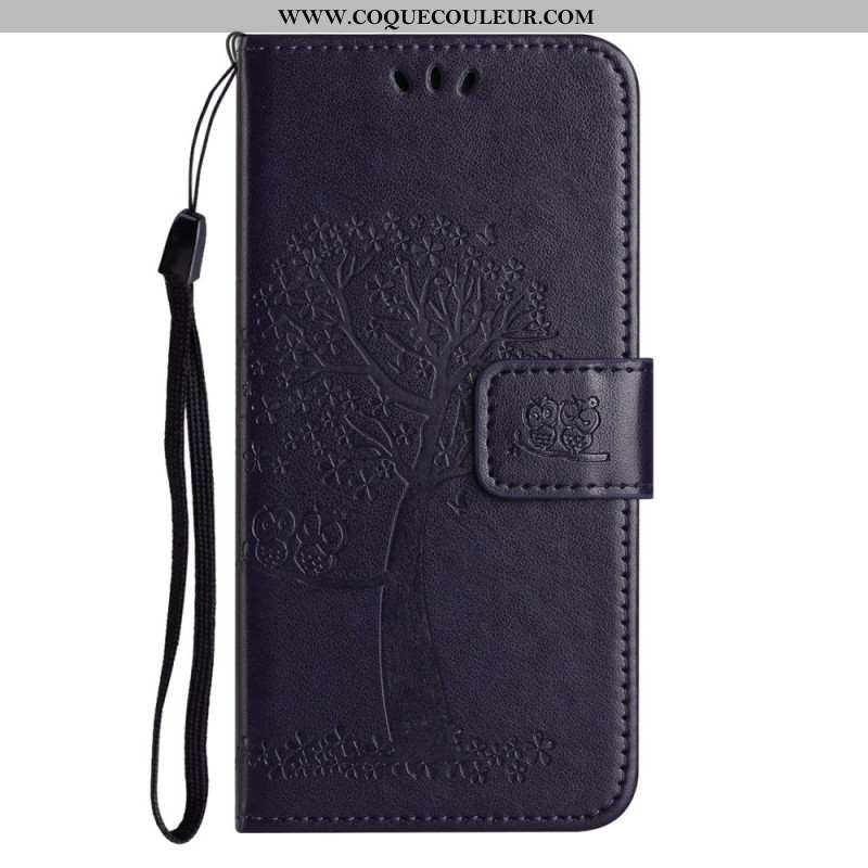 Housse Samsung Galaxy A17 4G / 5G / A26 5G Arbre et Hiboux