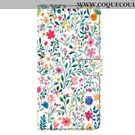 Housse Samsung Galaxy A17 4G / 5G Parterre de Fleurs