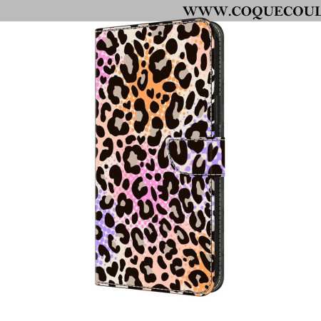 Housse Samsung Galaxy A17 4G / 5G Motif Léopard Coloré