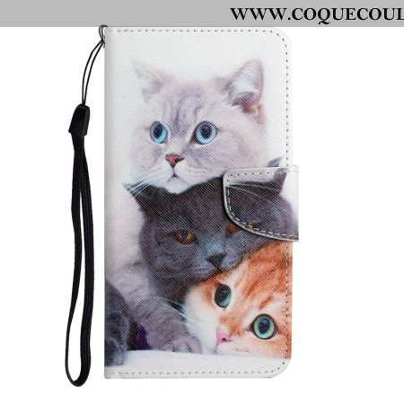 Housse Galaxy A17 4G / 5G Trois Chats