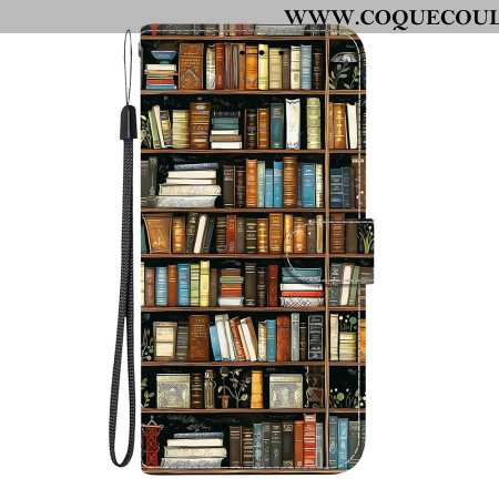 Housse Samsung Galaxy A17 4G / 5G Bibliothèque