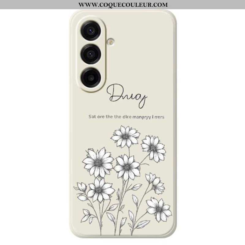 Coque Samsung Galaxy A17 4G / 5G Fleurs Graphiques