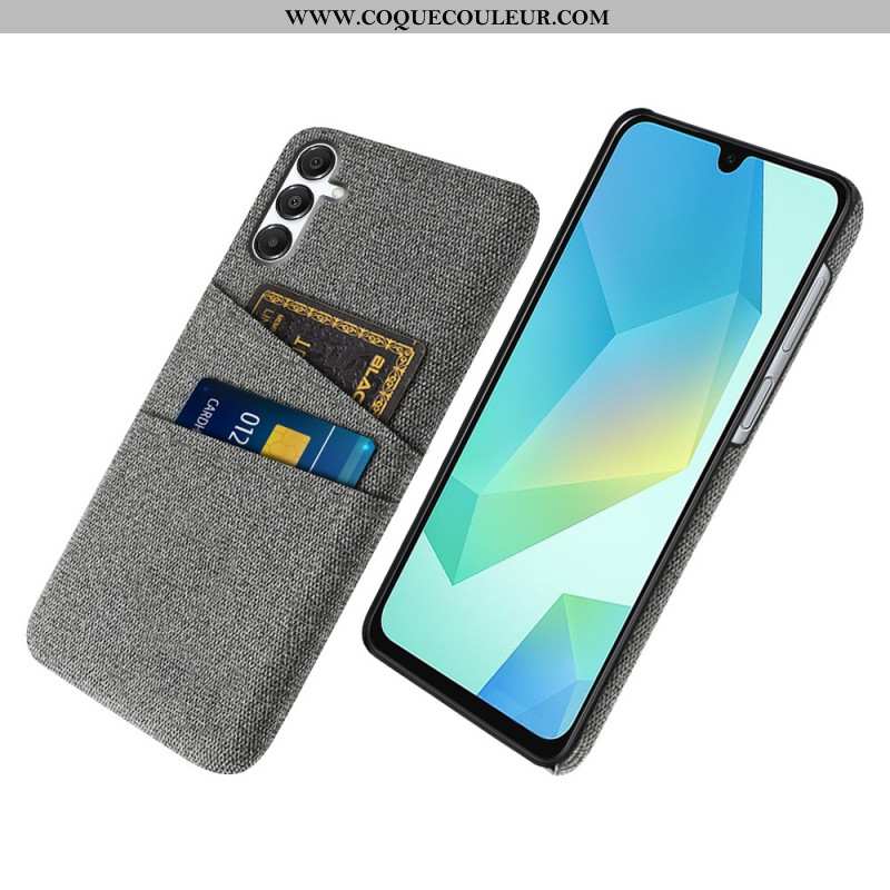 Coque Samsung Galaxy A17 4G / 5G Porte-Cartes Tissu