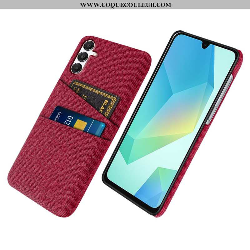 Coque Samsung Galaxy A17 4G / 5G Porte-Cartes Tissu
