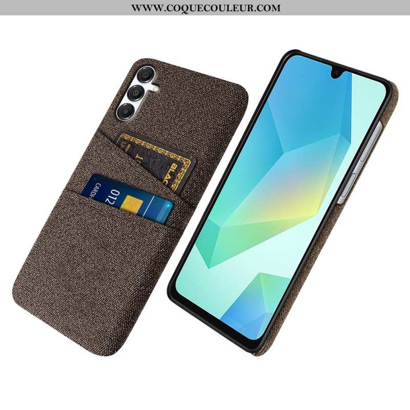 Coque Samsung Galaxy A17 4G / 5G Porte-Cartes Tissu
