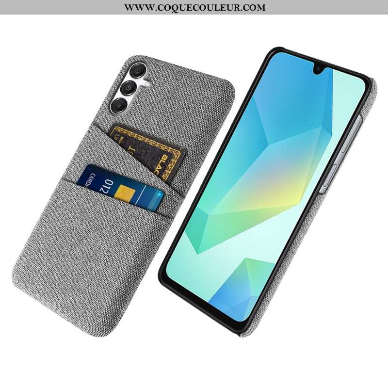 Coque Samsung Galaxy A17 4G / 5G Porte-Cartes Tissu