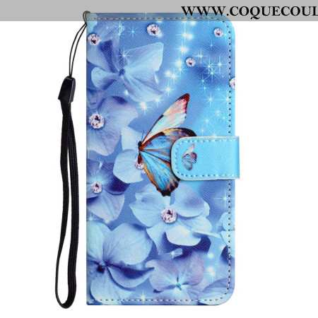 Housse Samsung Galaxy A17 4G / 5G Motif Fleurs et Papillons