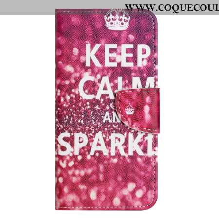 Housse Samsung Galaxy A17 4G / 5G / A26 5G Keep Calm and Sparkle