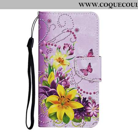 Housse Samsung Galaxy A17 4G / 5G Fleurs Jaunes