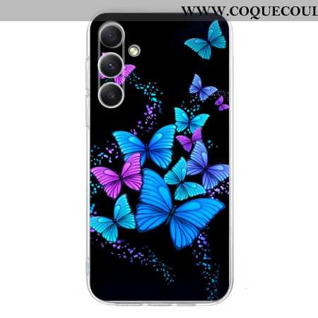 Coque Samsung Galaxy A17 4G / 5G Papillons Colorés
